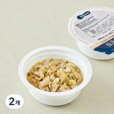 베베쿡 든든 돼지고기 배추볶음, 130g, 2개