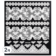 Iko Metry Line DP206 美甲貼, 混色, 2個