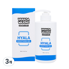 바나다왁싱 히알라 스무딩 젤, 500ml, 3개