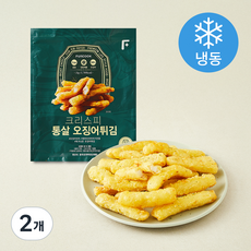 펀쿡 크리스피 통살 오징어튀김 (냉동), 1kg, 2개