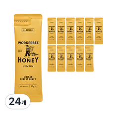 워커비 미니팩 레몬 시럽, 10g, 24개