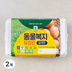 대림생 동물복지 인증 갈색 유정란 780g, 2개, 15구