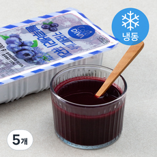 카페디바 블루베리 퓨레 (냉동), 500g, 5개