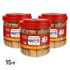 머거본 빼빼한통 매운맛 어포스낵, 120g, 15개