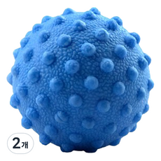 JK 腳底小腿足部滾輪顆粒球按摩器, 2個, 北歐藍