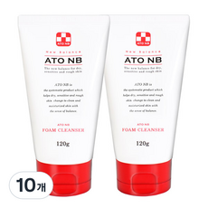 Atoenb 嬰兒泡沫潔面乳, 120g, 10個