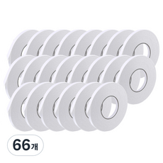 언더보스 雙面泡棉膠帶 1.2cm x 3m, 66個