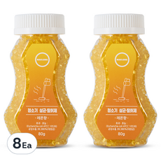 Maklong吸塵器芳香劑 檸檬香, 80g, 8罐