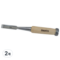 smato 木工鑿 木柄 SM-FC16W 109-2983, 2個