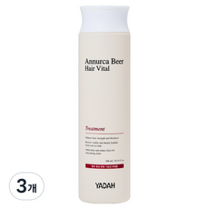 YADAH Annurca啤酒活力護髮素, 300ml, 3個