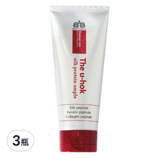 the u-hok 高絲蛋白護髮安瓶 200ml, 3瓶