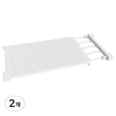 Nexpia 衣櫃隔板層架 01 白色, 2個