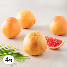 다조은 남아공산 자몽, 4팩, 1.5kg(4~5입)