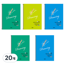 펜피아 3000 스케치북 랜덤발송, 8절, 15매, 20개