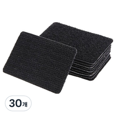 디오셀 미끄럼방지 찍찍이 테이프 블랙, 30개