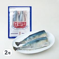 손질 김씨밥 깔끔하게 생물 고등어 구이용 (냉장), 2개, 1kg(대, 2~3미)