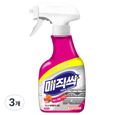 아토세이프 매직싹 뿌리는 주방청소용 세정제, 650ml, 3개