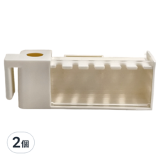 ONGE 高級牙刷架, 規格20.5x6.1x7.2cm, ABS材質, 台灣製造, 2個, H407