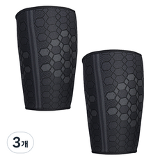 echobelle 大腿加壓束帶護具, 黑色, 3個