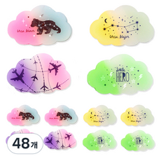 미소로 800 리틀 히어로 지우개 2393, 혼합색상, 48개
