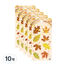 Petit 季節 秋季 Fallen Leaves 貼紙 DA5461, 混合顏色, 10個