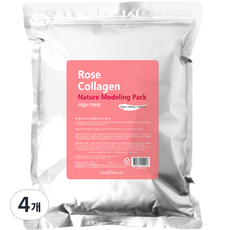 MediFlower 玫瑰膠原蛋白軟膜粉 500g, 1包, 4包