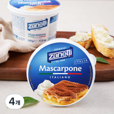 자네티 마스카포네, 500g, 1개입, 4개