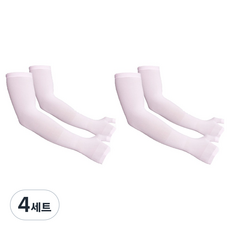 INCONTRO Aqua Cool 手套袖 2入, 粉紅色, 4套