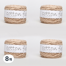 리네아 코튼 필드 뜨개실 4p, 302(베이지), 8개
