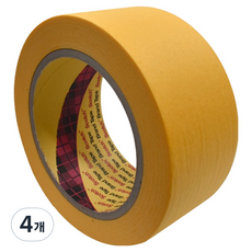 스카치 244 내열 마스킹 테이프 48mm x 50M, 4개