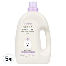 베비언스 유아용 센서티브 베이비 시그니처 섬유유연제 본품, 1.5L, 5개