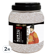대왕의만찬 국내산 대왕의진미 고시히카리 백미 통, 2kg, 2개, 특등급