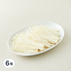 간편하게 손질한 팽이버섯, 6개, 1kg