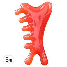 Goodsome 迷你頭皮按摩器 4 x 7 x 2 cm 30g, 紅色介紹 5, 5個