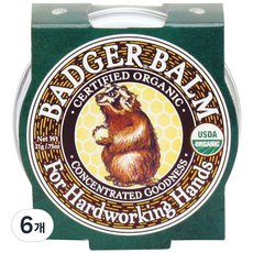 [쿠팡수입] 뱃저 핸즈 밤 틴케이스, 56g, 6개