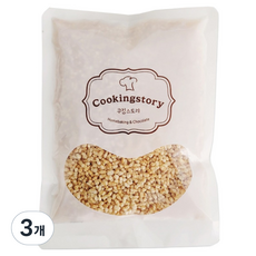 쿠킹스토리 볶음쌀 라이스크런치, 100g, 3개