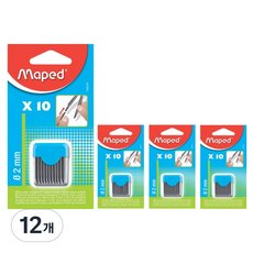 Maped 圓規替換筆芯 2mm x 10p, 12個