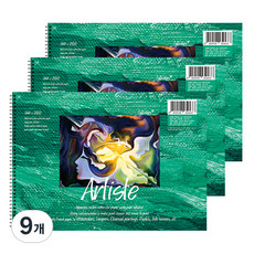 Fullcolors 全彩 美術用素描本 170g, 16開, 15張, 9個