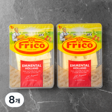 프리코 에멘탈 슬라이스 치즈, 150g, 8개