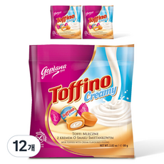 Goplana Toffino奶油夾心太妃糖, 12袋, 80g