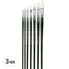 韓國 Rubens 600F 油畫 7支組, 2號, 4號, 6號, 8號, 10號, 12號, 14號, 3套