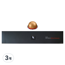 네스프레소 버츄오 캡슐커피 멜로지오 디카페나토 캡슐커피, 12.5g, 10개입, 3개