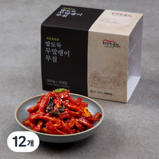 외갓집곳간 밥도둑 무말랭이무침, 200g, 12개