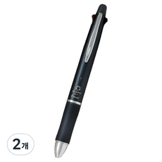 PILOT 百樂 Doctor Grip多功能筆 4色原子筆 0.5mm+自動筆 0.5mm, 灰金屬海軍藍, 2個