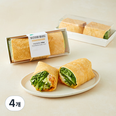 프레밀 당근라페 랩샌드, 220g, 4개