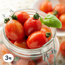 친환경인증 대추 방울토마토, 750g, 3팩