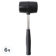코텍스 스틸 고무망치, K-0195, 6개