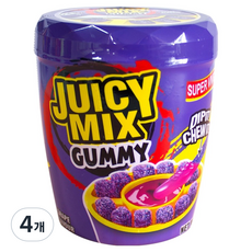 SUPERVIVIGA Juicy Mix 葡萄味軟糖, 4個, 96g