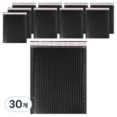 아이엔피 택배 에어캡 안전봉투 블랙, 30개