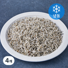 국내산 프리미엄 퀄리티 씨푸드 멸치 볶음용 (냉동), 4개, 300g